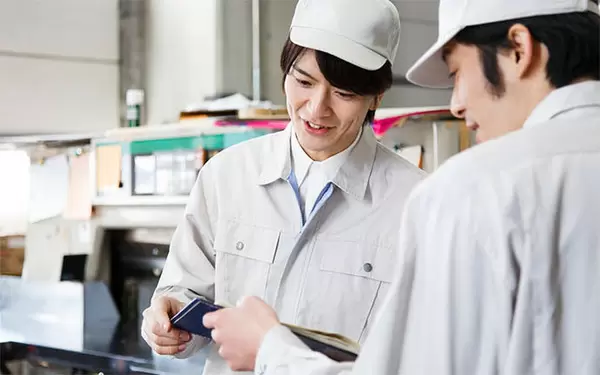 工場のお仕事